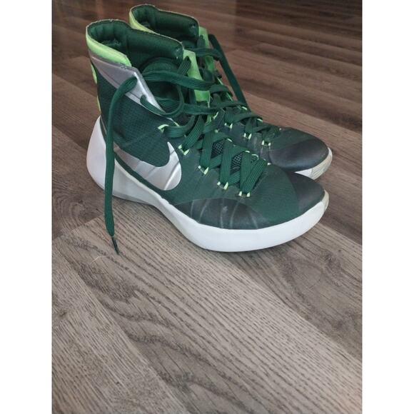 Nike Other - Nike Hyperdunk Zoom Basketball Shoes Mens 9.5 Green 749885-303 High Top